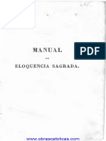 Manual de Eloquencia Sagrada J I Roquette PDF