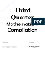 Third Quarter: Mathematics 9
