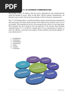 Six C's of Effective Communication | PDF | Communication | Information