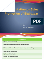 A Presentation On Sales Promotion