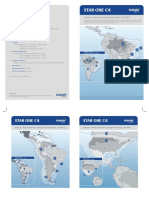Cobertura completa da América do Sul e inclusão da América Central, México e EUA com o satélite Star One C4