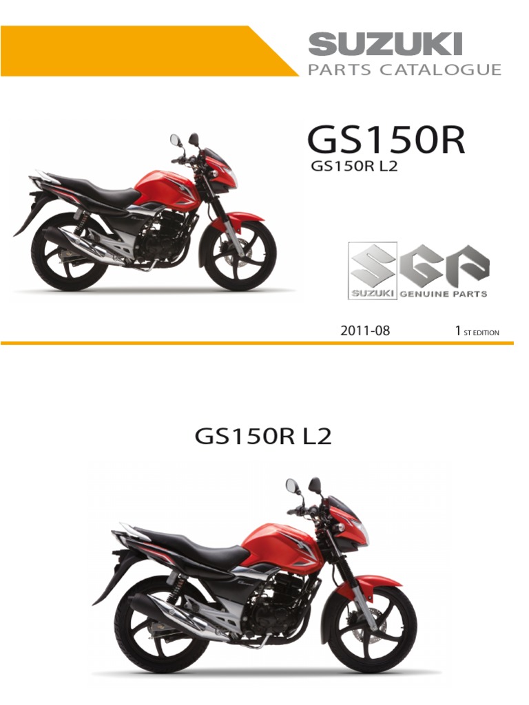 Suzuki - GS150R L2 - 2012 PDF | PDF