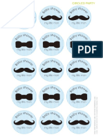 Little Man Baby Shower Mustache Free Printables