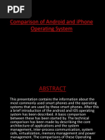 01 - Comparison of Android and Iphone Operating System