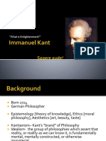 All About Immanuel Kant