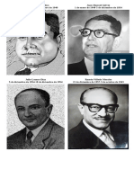 Presidepresidentes de Hondurasntes de Honduras Desde 1935