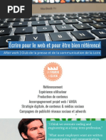 Conférence Écrire pour le web 