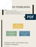 Sektor Pembuatan Geografi Tingkatan 5