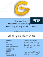 Introduction To Model-View-Controller (MVC) Web Programming With Turbogears
