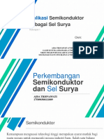 Semikonduktor Sebagai Sel Surya