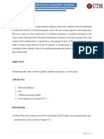 C2 Cement Consistency Paste