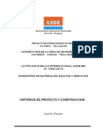 Construcción Línea de Transmisión 500 kV Yacyretá-Ayolas-Villa Hayes