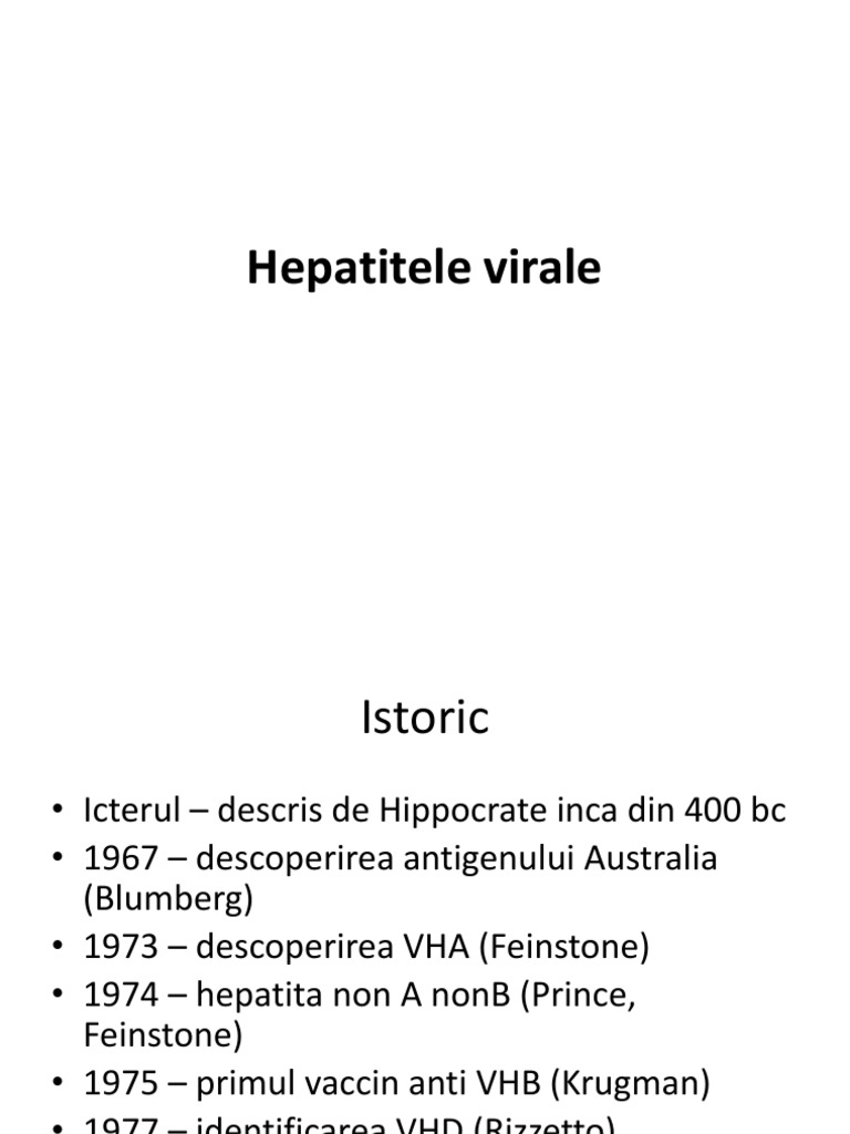 Hepatitele Virale