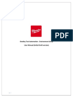 Environment Setup - User Manual PDF