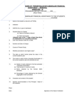 ANNUAL PROGRESS REPORT FOR 200 - 200 - (Rule VII (5) ) Perunthalaivar Kamarajar Financial Assistance To The Students STUDYING - COURSE