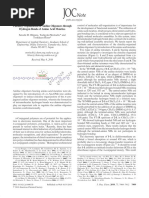 Chirality Organization of Aniline Oligomers Through Hydrogen Bonds of Amino Acid Moieties