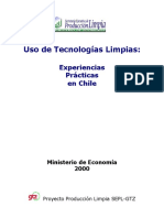 Tecnologías Limpias Chile Experiencias