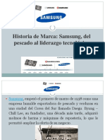 Historia de Marca Samsung
