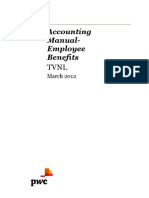 Accounting Manual Employee Benefits Accounting Manual-Employee Benefits