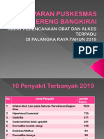 Paparan Puskesmas Kereng Bangkirai 2019