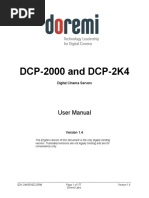 DCP-2000 and DCP-2K4: User Manual