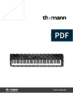 DP-25 Digital Piano: User Manual