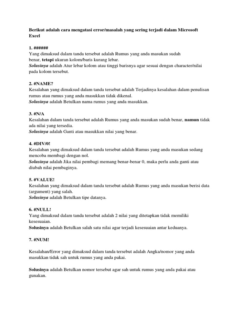 Berikut Adalah Cara Mengatasi Error PDF