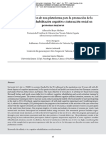 Sociable: Creación de Una Plataforma para La Promoción de La Comunicación, Rehabilitación Cognitiva e Interacción Social en Personas Mayores