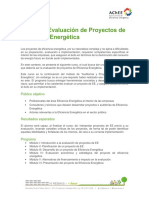 Curso de Evaluacion de Proyectos de Eficiencia Energetica