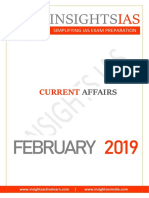 InsightsonIndia Feb 2019 Current Affairs PDF