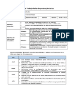 Plan de Trabajo Taller de Teatro 2019