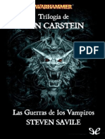 Trilogía de Von Carstein. Las Guerras de Los Vampiros de Steven Savile r1.0 PDF