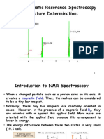 Nuclear Magnetic Resonance Spectroscopy Structure Determination