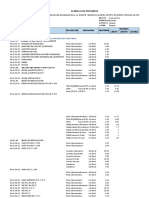 Planilla Instalaciones Sanitarias