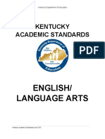 Kentucky Academic Standards: English/ Language Arts