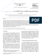 Huin - 2004 - Managing Deployment of ERP Systems in SMEs Using Multi-Agents