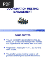 Coordination Meeting Management_0.ppt