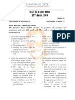 ILGL Question Paper 20th April 2019