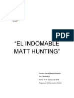 Matt hunting