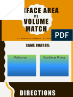 Surface Area Vs Volume