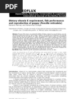 Download 2010_Mehrad B Sudagar M_dietary Vitamin E Requirement Fish Performance and Reproduction of Guppy Poecilia Reticulata AACL Bioflux AACL by phongx9 SN40706594 doc pdf