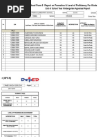 School Form 5 SF5K Report On Promotion and Level of Proficiency For Kinder (1) ORANGE