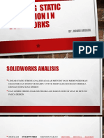 Training Static Simulation in Solidworks