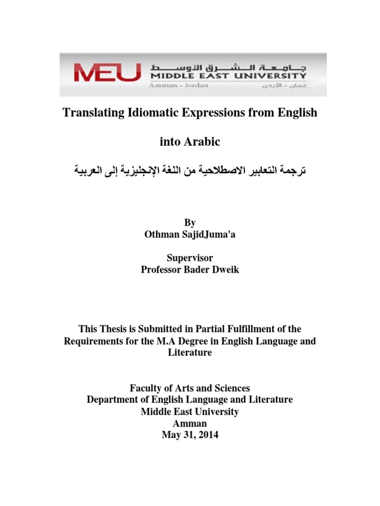Idioms PDF | PDF | Idiom | Translations