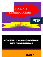 Geopenduduk 1 PDF