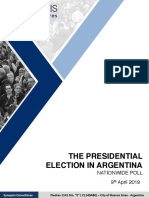 THE PRESIDENTIAL ELECTION UN ARGENTINA - SYNOPSIS (APRIL 2019).pdf
