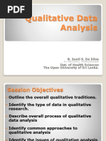 Qualitative Data Analysis