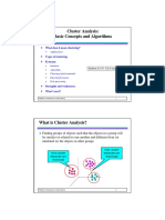 Chap8 Basic Cluster Analysis