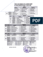 Jadwal SDH Dipindah Ke Word