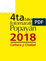 Fotomaraton Popayán 2018